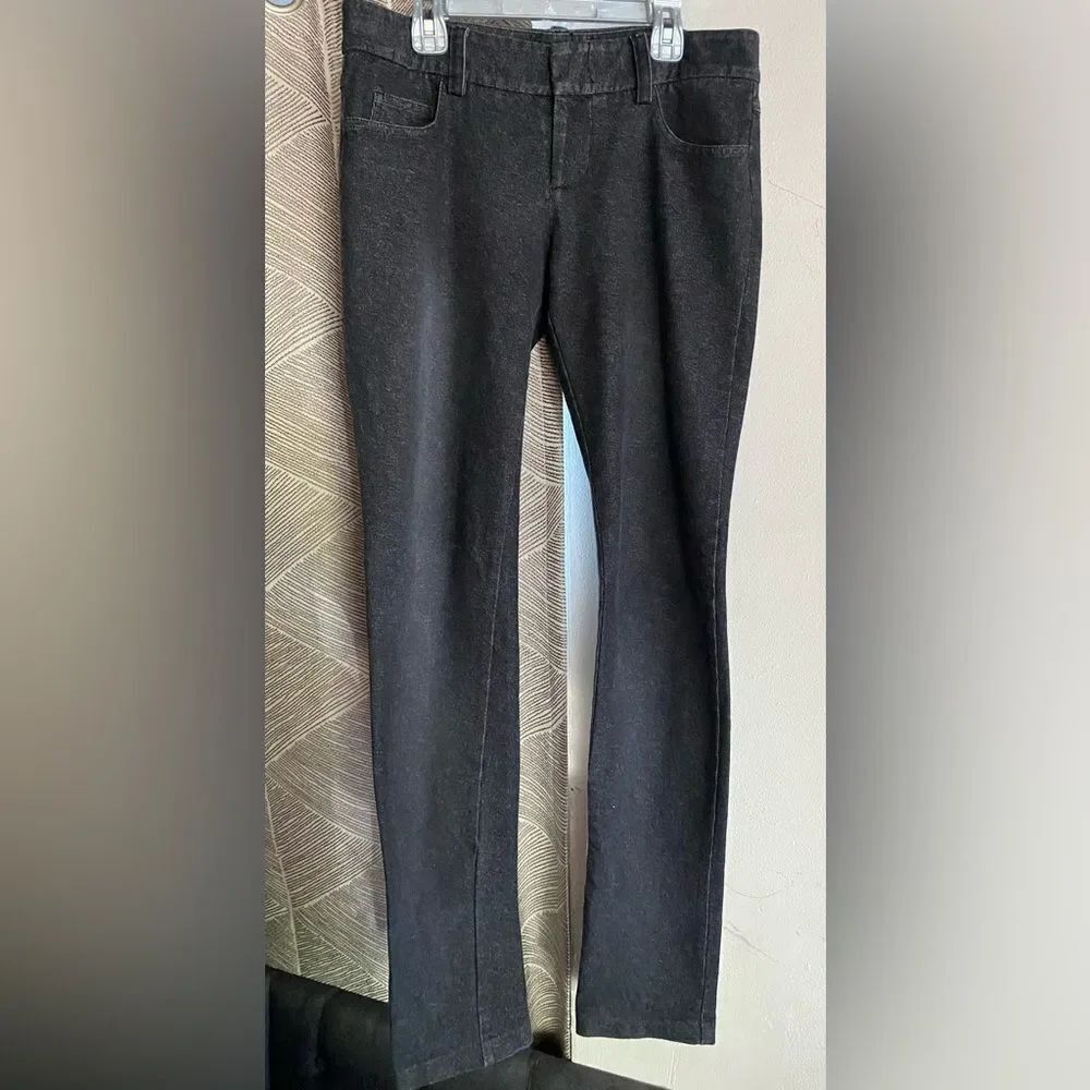 Alice + Oliva Skinny Jeans Jeggings Low Rise Slimming Fit Black Womens Size 6